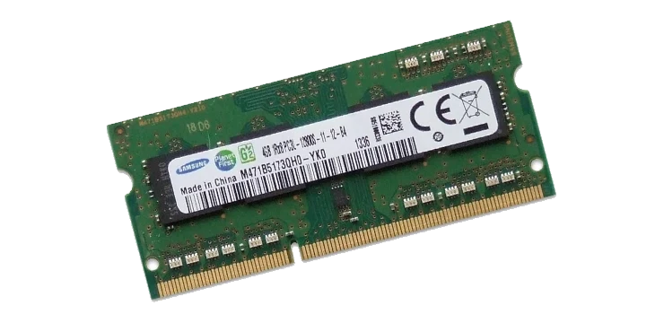 SAMSUNG 4GB PC3L-12800S SoDimm Notebook RAM Memory Module M471B5173QH0
